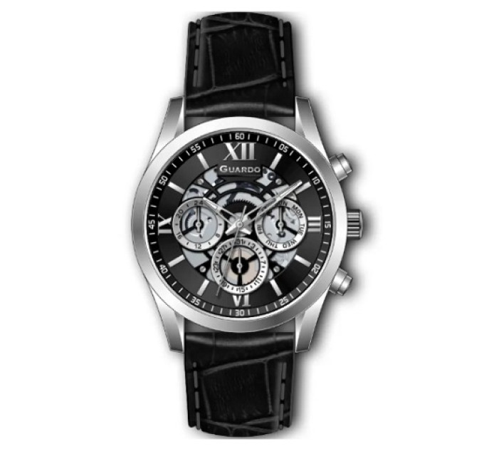 Купити ГОДИННИК GUARDO PREMIUM 012837-1 ⌚ Наручні годинники на fabrikachasov.com ⭐ Безкоштовна доставка по Україні від 3000 грн ✈ Гарантія ✔ 10.000 моделей годинників кращих брендів!