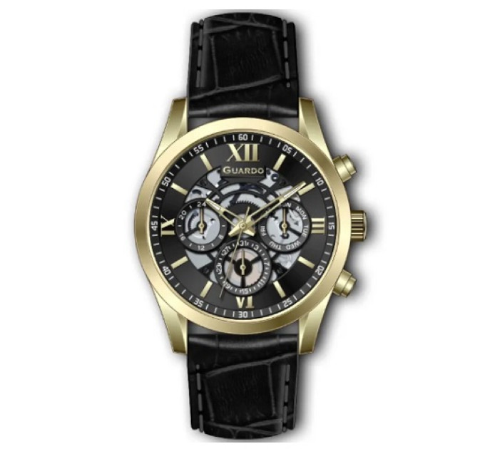 Купити ГОДИННИК GUARDO PREMIUM 012837-6 ⌚ Наручні годинники на fabrikachasov.com ⭐ Безкоштовна доставка по Україні від 3000 грн ✈ Гарантія ✔ 10.000 моделей годинників кращих брендів!