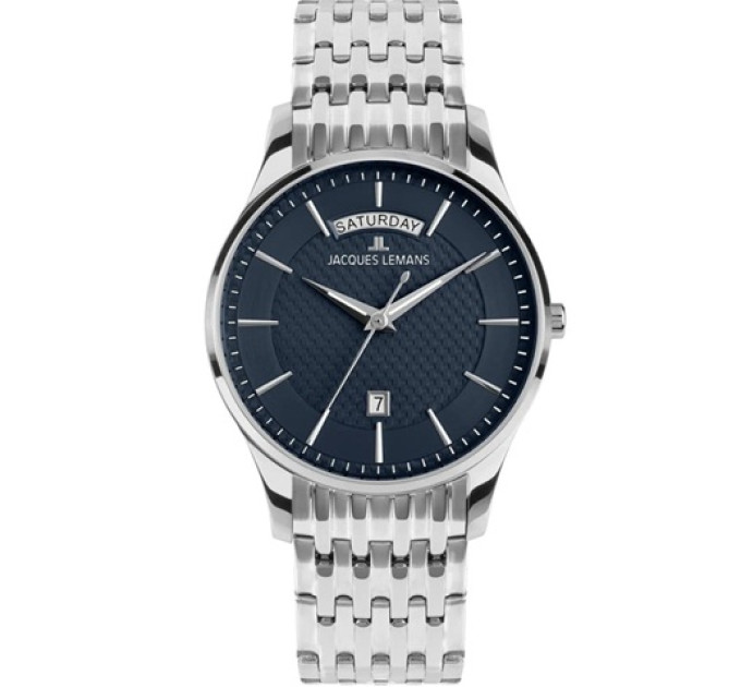 Купити ГОДИННИК JACQUES LEMANS 1-2193H ⌚ Наручні годинники на fabrikachasov.com ⭐ Безкоштовна доставка по Україні від 3000 грн ✈ Гарантія ✔ 10.000 моделей годинників кращих брендів!