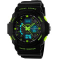 Купити ГОДИННИК Skmei 1061 GN ⌚ Наручні годинники на fabrikachasov.com ⭐ Безкоштовна доставка по Україні від 3000 грн ✈ Гарантія ✔ 10.000 моделей годинників кращих брендів!