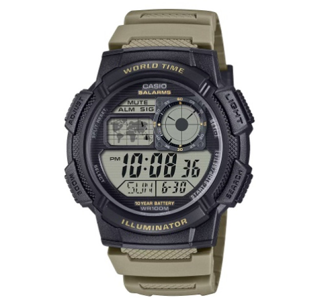 Купить Часы CASIO AE-1000W-5AVEF ⌚ Наручные часы на fabrikachasov.com ⭐ Бесплатная доставка по Украине от 3000 грн ✈ Гарантия ✔ 10.000 моделей часов лучших брендов!