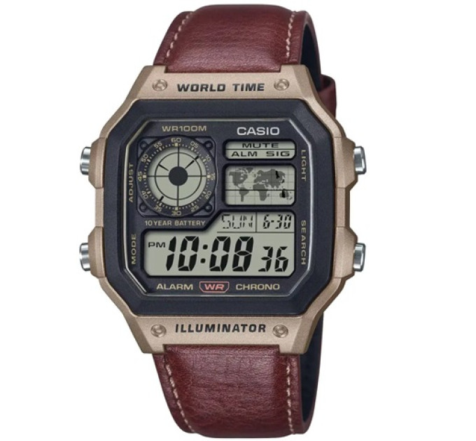 Купить Часы CASIO AE-1200WHL-5AVEF ⌚ Наручные часы на fabrikachasov.com ⭐ Бесплатная доставка по Украине от 3000 грн ✈ Гарантия ✔ 10.000 моделей часов лучших брендов!