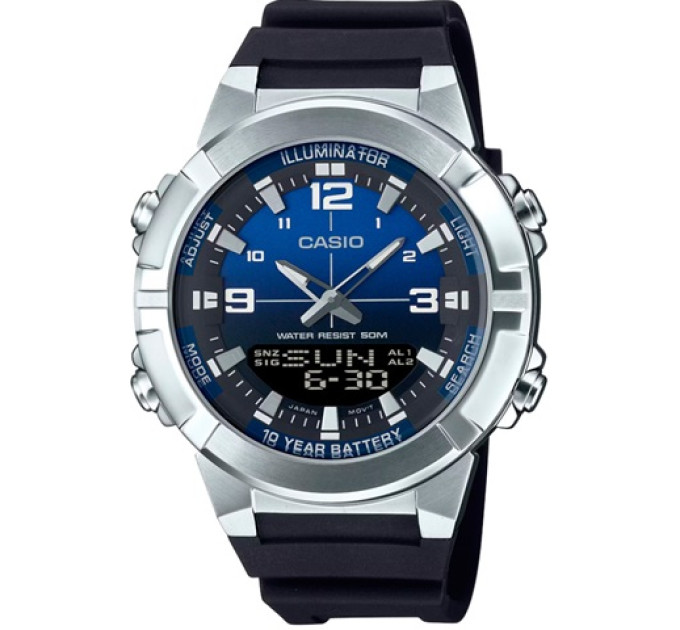 Купить Часы CASIO AMW-870A-2A ⌚ Наручные часы на fabrikachasov.com ⭐ Бесплатная доставка по Украине от 3000 грн ✈ Гарантия ✔ 10.000 моделей часов лучших брендов!