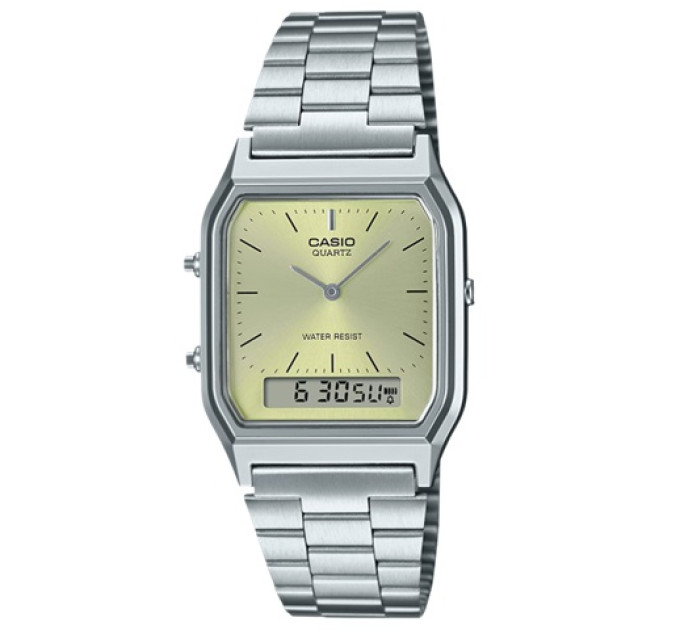 Купити ГОДИННИК CASIO AQ-230A-9A ⌚ Наручні годинники на fabrikachasov.com ⭐ Безкоштовна доставка по Україні від 3000 грн ✈ Гарантія ✔ 10.000 моделей годинників кращих брендів!