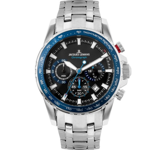 Купить Часы JACQUES LEMANS 1-2099E ⌚ Наручные часы на fabrikachasov.com ⭐ Бесплатная доставка по Украине от 3000 грн ✈ Гарантия ✔ 10.000 моделей часов лучших брендов!