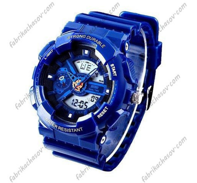 Купити Часи Skmei 0929 Сині ⌚ Наручні годинники на fabrikachasov.com ⭐ Безкоштовна доставка по Україні від 3000 грн ✈ Гарантія ✔ 10.000 моделей годинників кращих брендів!