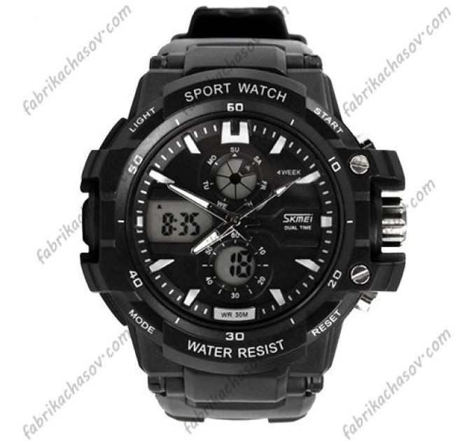 Купити ГОДИННИК SKMEI 0990 BK ⌚ Наручні годинники на fabrikachasov.com ⭐ Безкоштовна доставка по Україні від 3000 грн ✈ Гарантія ✔ 10.000 моделей годинників кращих брендів!