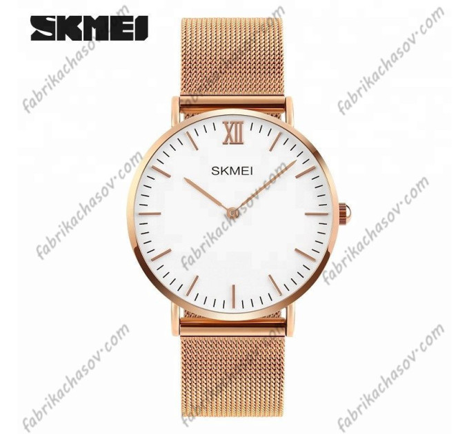 Купити Часи Skmei 1181S Золотисті ⌚ Наручні годинники на fabrikachasov.com ⭐ Безкоштовна доставка по Україні від 3000 грн ✈ Гарантія ✔ 10.000 моделей. Знижки!