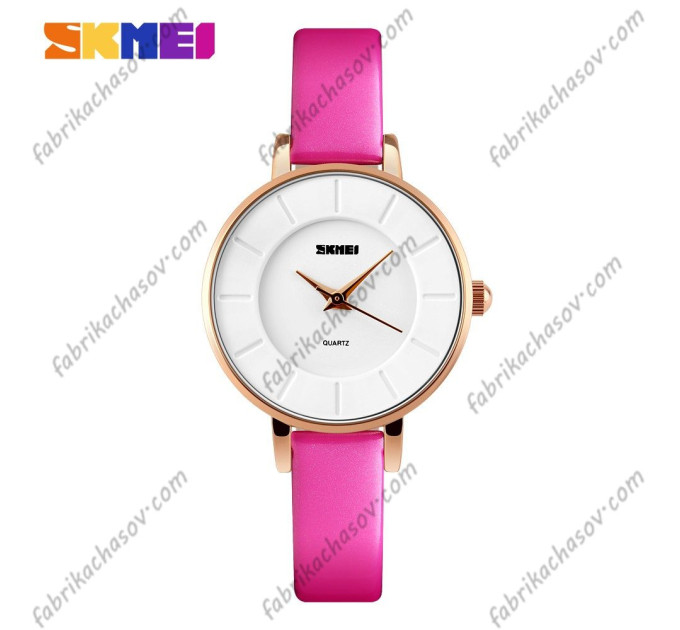 Купити Часи Skmei 1178 Рожеві ⌚ Наручні годинники на fabrikachasov.com ⭐ Безкоштовна доставка по Україні від 3000 грн ✈ Гарантія ✔ 10.000 моделей. Знижки!
