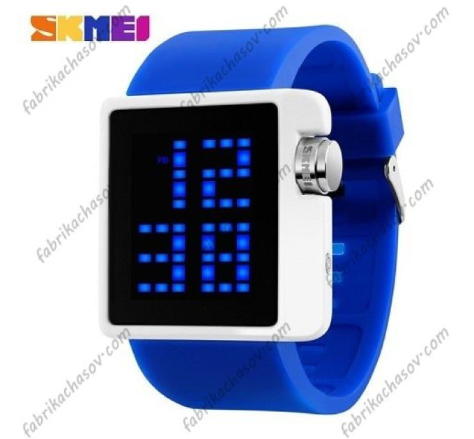 Купить Часы Skmei 1145 синие спортивные ⌚ Наручные часы на fabrikachasov.com ⭐ Бесплатная доставка по Украине от 3000 грн ✈ Гарантия ✔ 10.000 моделей. Скидки!