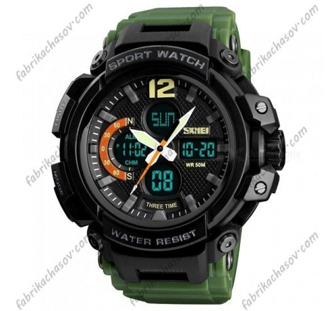Купити ГОДИННИК SKMEI 1343 AG ⌚ Наручні годинники на fabrikachasov.com ⭐ Безкоштовна доставка по Україні від 3000 грн ✈ Гарантія ✔ 10.000 моделей годинників кращих брендів!