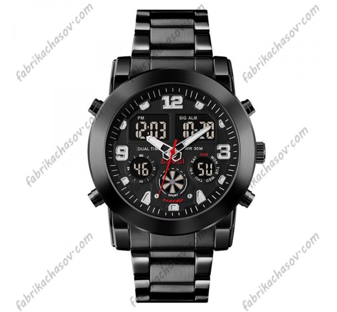 Купити ГОДИННИК SKMEI 1642 BK ⌚ Наручні годинники на fabrikachasov.com ⭐ Безкоштовна доставка по Україні від 3000 грн ✈ Гарантія ✔ 10.000 моделей. Знижки!