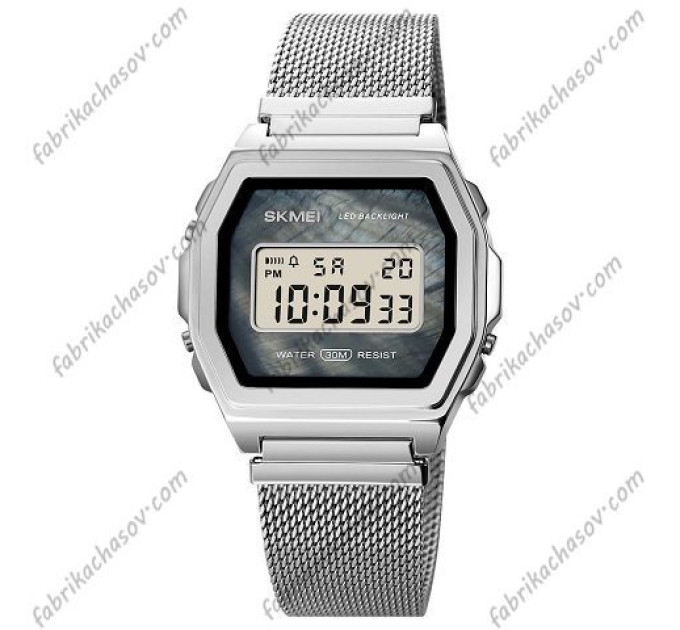 Купити ГОДИННИК SKMEI 1806 SILVER-WHITE ⌚ Наручні годинники на fabrikachasov.com ⭐ Безкоштовна доставка по Україні від 3000 грн ✈ Гарантія ✔ 10.000 моделей годинників кращих брендів!