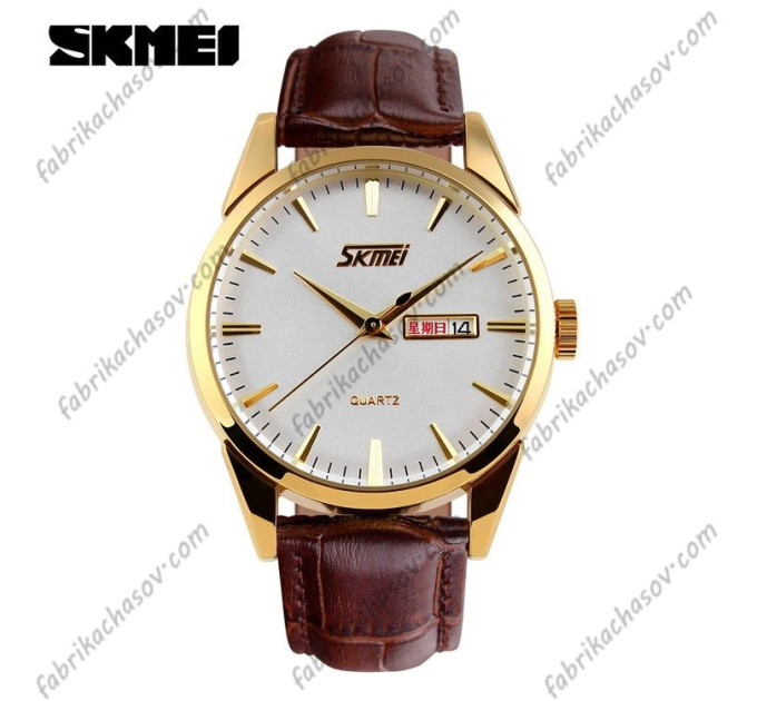 Купити ГОДИННИК SKMEI 9073GDWT ⌚ Наручні годинники на fabrikachasov.com ⭐ Безкоштовна доставка по Україні від 3000 грн ✈ Гарантія ✔ 10.000 моделей. Знижки!