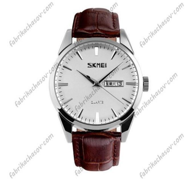 Купити ГОДИННИК SKMEI 9073 SIWT ⌚ Наручні годинники на fabrikachasov.com ⭐ Безкоштовна доставка по Україні від 3000 грн ✈ Гарантія ✔ 10.000 моделей. Знижки!