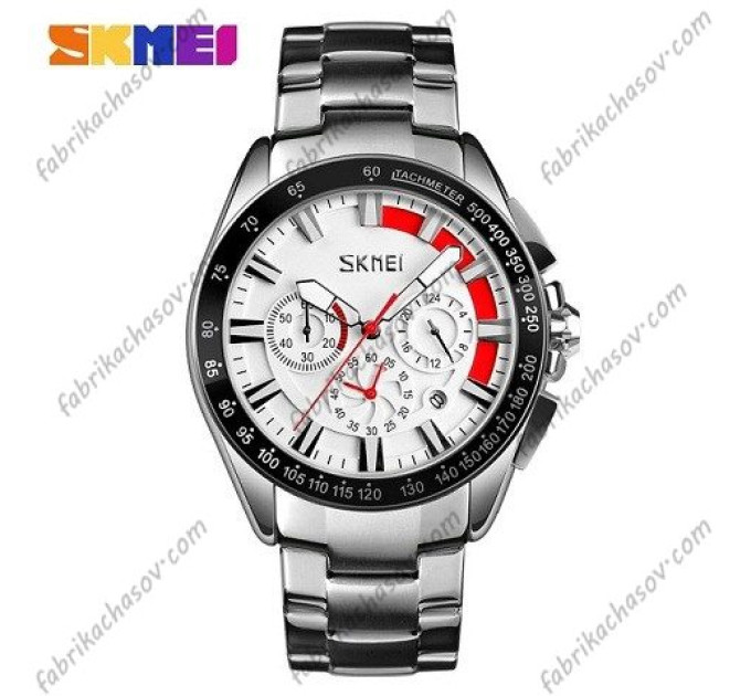 Купити Часи Skmei 9167 білі ⌚ Наручні годинники на fabrikachasov.com ⭐ Безкоштовна доставка по Україні від 3000 грн ✈ Гарантія ✔ 10.000 моделей годинників кращих брендів!