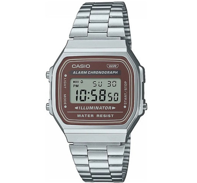 Купить Часы CASIO A168WA-5A ⌚ Наручные часы на fabrikachasov.com ⭐ Бесплатная доставка по Украине от 3000 грн ✈ Гарантия ✔ 10.000 моделей. Скидки!
