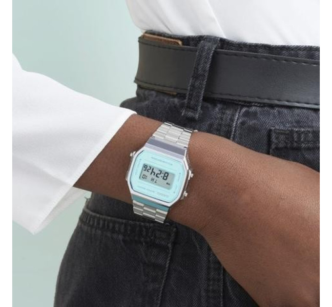 Купить Часы CASIO A168WEM-2EF ⌚ Наручные часы на fabrikachasov.com ⭐ Бесплатная доставка по Украине от 3000 грн ✈ Гарантия ✔ 10.000 моделей часов лучших брендов!