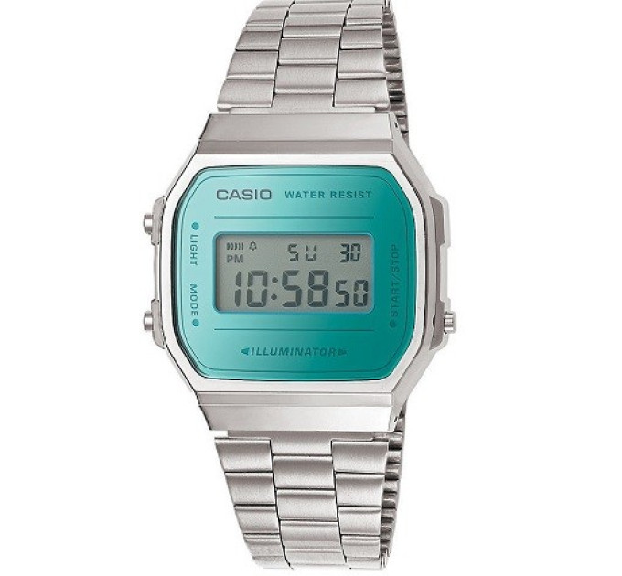 Купить Часы CASIO A168WEM-2EF ⌚ Наручные часы на fabrikachasov.com ⭐ Бесплатная доставка по Украине от 3000 грн ✈ Гарантия ✔ 10.000 моделей часов лучших брендов!