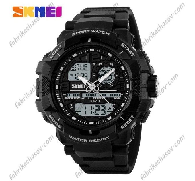 Купити ГОДИННИК SKMEI 1164 BK ⌚ Наручні годинники на fabrikachasov.com ⭐ Безкоштовна доставка по Україні від 3000 грн ✈ Гарантія ✔ 10.000 моделей годинників кращих брендів!