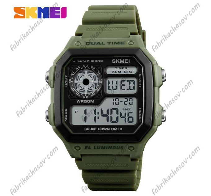 Купити ГОДИННИК SKMEI 1299 AG ⌚ Наручні годинники на fabrikachasov.com ⭐ Безкоштовна доставка по Україні від 3000 грн ✈ Гарантія ✔ 10.000 моделей годинників кращих брендів!