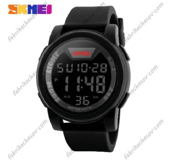 Купити ГОДИННИК SKMEI 1218 BK ⌚ Наручні годинники на fabrikachasov.com ⭐ Безкоштовна доставка по Україні від 3000 грн ✈ Гарантія ✔ 10.000 моделей годинників кращих брендів!