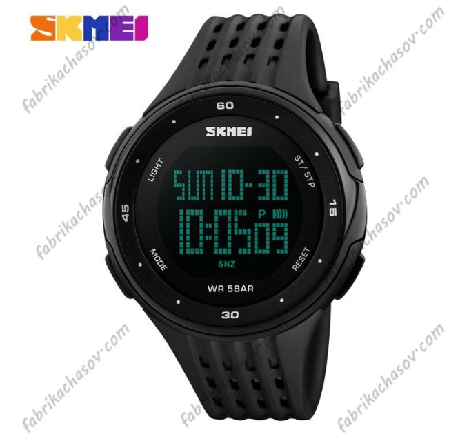 Купити ГОДИННИК SKMEI 1219 BK ⌚ Наручні годинники на fabrikachasov.com ⭐ Безкоштовна доставка по Україні від 3000 грн ✈ Гарантія ✔ 10.000 моделей. Знижки!