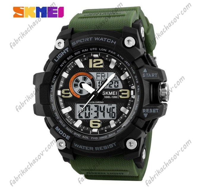 Купити ГОДИННИК SKMEI 1283 AG ⌚ Наручні годинники на fabrikachasov.com ⭐ Безкоштовна доставка по Україні від 3000 грн ✈ Гарантія ✔ 10.000 моделей годинників кращих брендів!