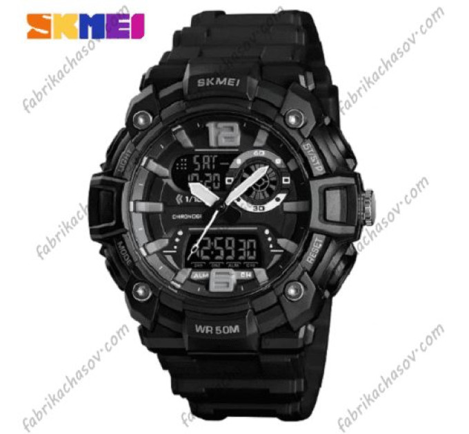 Купить Часы Skmei 1529 BK ⌚ Наручные часы на fabrikachasov.com ⭐ Бесплатная доставка по Украине от 3000 грн ✈ Гарантия ✔ 10.000 моделей часов лучших брендов!