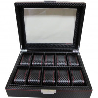 Шкатулка для хранения часов Craft 10PU.CARB.BL