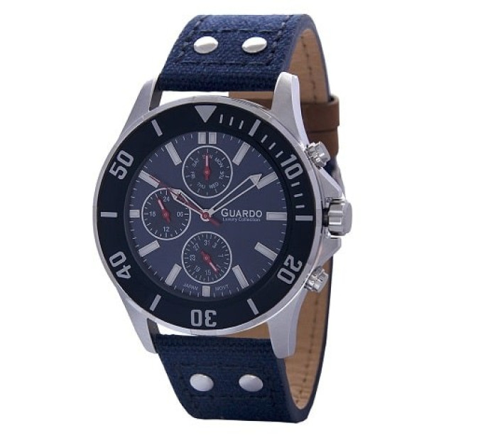 Купити ГОДИННИК GUARDO PREMIUM S01043-2 ⌚ Наручні годинники на fabrikachasov.com ⭐ Безкоштовна доставка по Україні від 3000 грн ✈ Гарантія ✔ 10.000 моделей. Знижки!