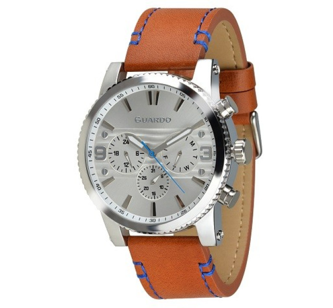 Купити ГОДИННИК GUARDO PREMIUM 011401-1 ⌚ Наручні годинники на fabrikachasov.com ⭐ Безкоштовна доставка по Україні від 3000 грн ✈ Гарантія ✔ 10.000 моделей. Знижки!