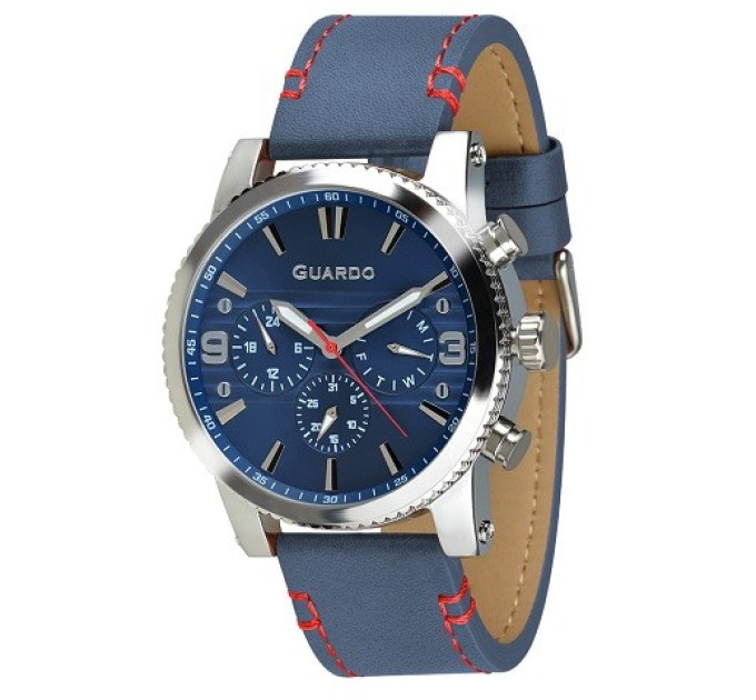 Купити ГОДИННИК GUARDO PREMIUM 011401-2 ⌚ Наручні годинники на fabrikachasov.com ⭐ Безкоштовна доставка по Україні від 3000 грн ✈ Гарантія ✔ 10.000 моделей годинників кращих брендів!