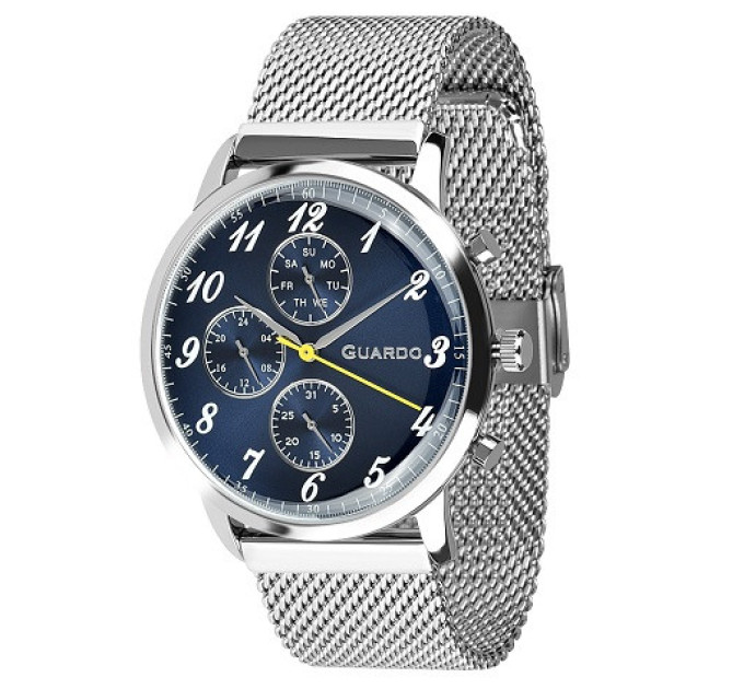 Купити ГОДИННИК GUARDO PREMIUM 012238-3 ⌚ Наручні годинники на fabrikachasov.com ⭐ Безкоштовна доставка по Україні від 3000 грн ✈ Гарантія ✔ 10.000 моделей. Знижки!
