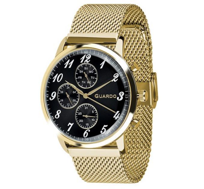 Купити ГОДИННИК GUARDO PREMIUM 012238-4 ⌚ Наручні годинники на fabrikachasov.com ⭐ Безкоштовна доставка по Україні від 3000 грн ✈ Гарантія ✔ 10.000 моделей годинників кращих брендів!
