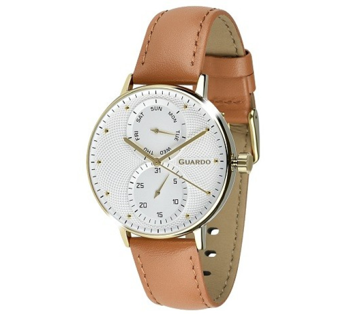 Купити ГОДИННИК GUARDO PREMIUM 012522-3 ⌚ Наручні годинники на fabrikachasov.com ⭐ Безкоштовна доставка по Україні від 3000 грн ✈ Гарантія ✔ 10.000 моделей. Знижки!