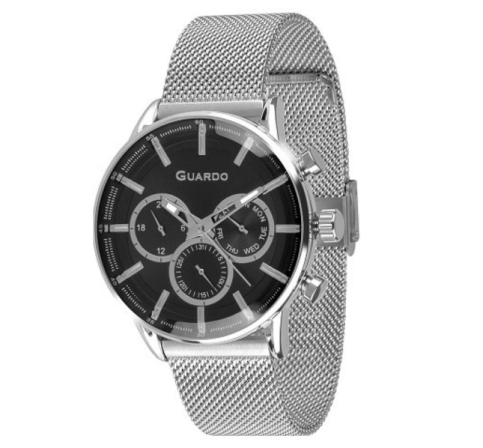 Купити ГОДИННИК GUARDO PREMIUM 012670-2 ⌚ Наручні годинники на fabrikachasov.com ⭐ Безкоштовна доставка по Україні від 3000 грн ✈ Гарантія ✔ 10.000 моделей годинників кращих брендів!