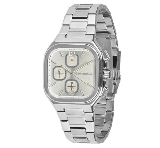 Купити ГОДИННИК GUARDO PREMIUM 012694-1 ⌚ Наручні годинники на fabrikachasov.com ⭐ Безкоштовна доставка по Україні від 3000 грн ✈ Гарантія ✔ 10.000 моделей. Знижки!