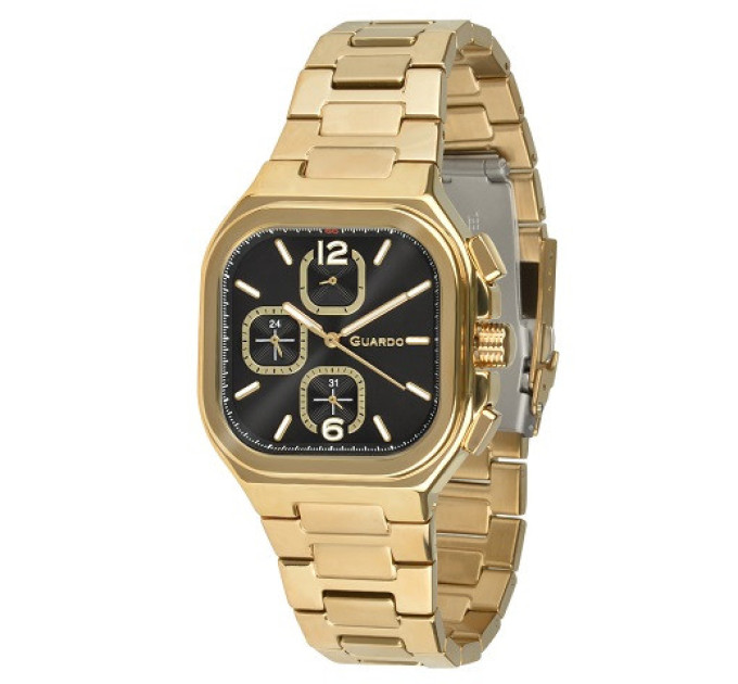 Купити ГОДИННИК GUARDO PREMIUM 012694-3 ⌚ Наручні годинники на fabrikachasov.com ⭐ Безкоштовна доставка по Україні від 3000 грн ✈ Гарантія ✔ 10.000 моделей годинників кращих брендів!