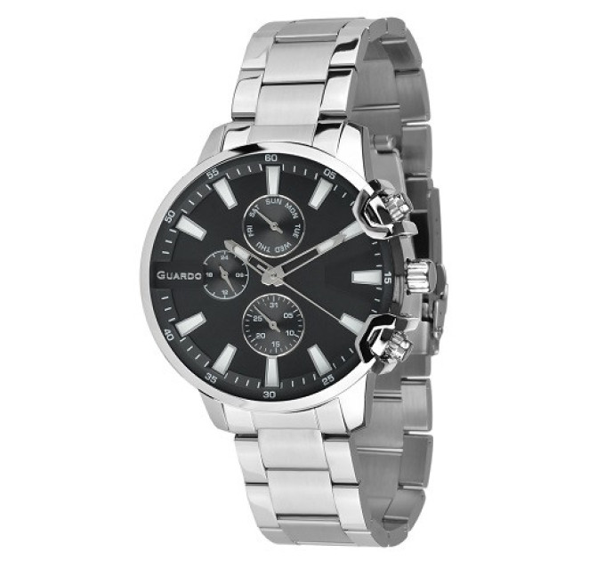 Купити ГОДИННИК GUARDO PREMIUM 012721-1 ⌚ Наручні годинники на fabrikachasov.com ⭐ Безкоштовна доставка по Україні від 3000 грн ✈ Гарантія ✔ 10.000 моделей годинників кращих брендів!