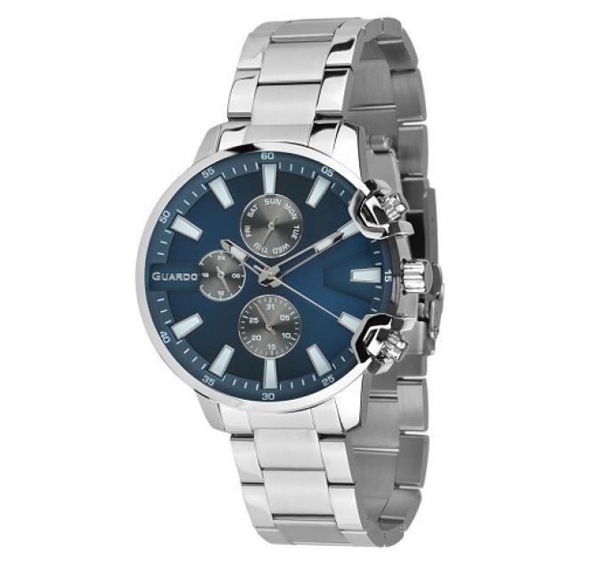Купити ГОДИННИК GUARDO PREMIUM 012721-2 ⌚ Наручні годинники на fabrikachasov.com ⭐ Безкоштовна доставка по Україні від 3000 грн ✈ Гарантія ✔ 10.000 моделей. Знижки!