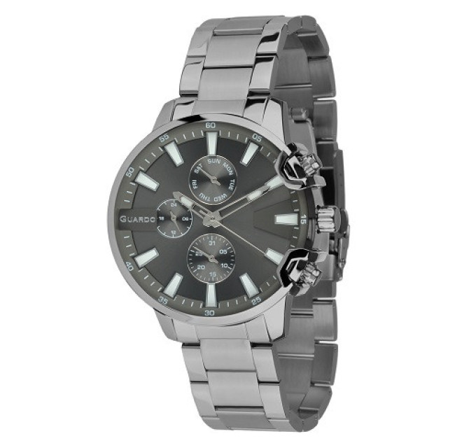 Купити ГОДИННИК GUARDO PREMIUM 012721-3 ⌚ Наручні годинники на fabrikachasov.com ⭐ Безкоштовна доставка по Україні від 3000 грн ✈ Гарантія ✔ 10.000 моделей годинників кращих брендів!