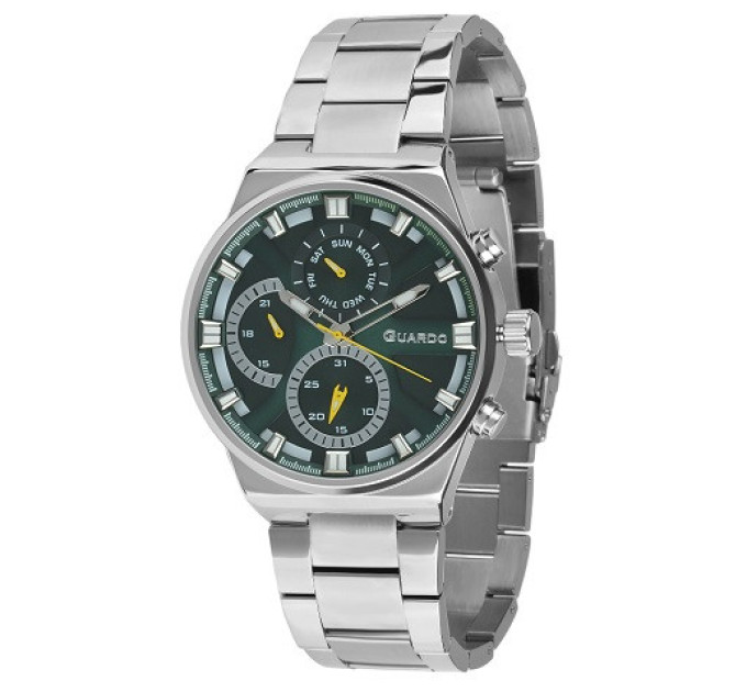 Купити ГОДИННИК GUARDO PREMIUM 012724-2 ⌚ Наручні годинники на fabrikachasov.com ⭐ Безкоштовна доставка по Україні від 3000 грн ✈ Гарантія ✔ 10.000 моделей годинників кращих брендів!