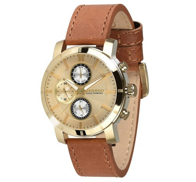 Купити ГОДИННИК GUARDO PREMIUM 01677(1)-4 ⌚ Наручні годинники на fabrikachasov.com ⭐ Безкоштовна доставка по Україні від 3000 грн ✈ Гарантія ✔ 10.000 моделей. Знижки!