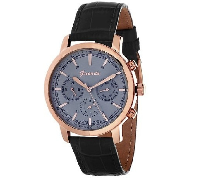 Купити ГОДИННИК GUARDO PREMIUM S01035-7 ⌚ Наручні годинники на fabrikachasov.com ⭐ Безкоштовна доставка по Україні від 3000 грн ✈ Гарантія ✔ 10.000 моделей годинників кращих брендів!
