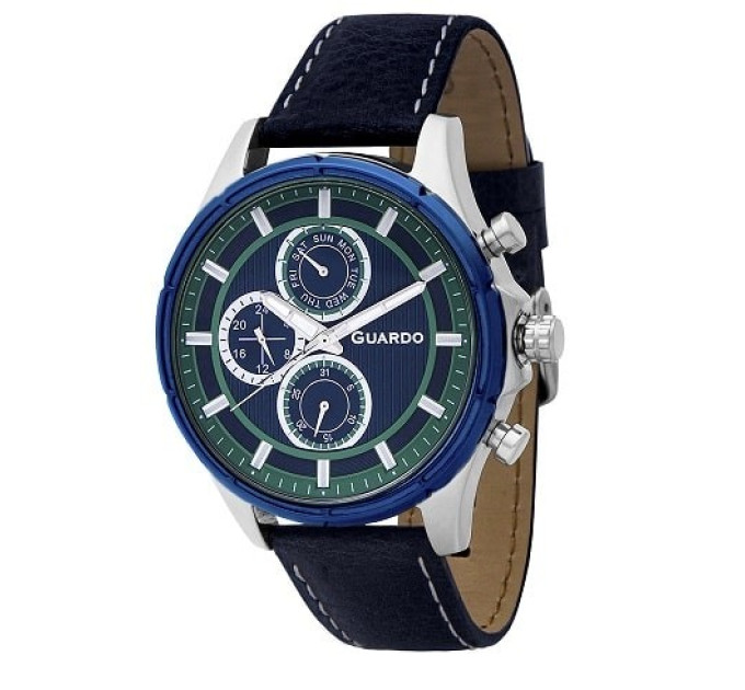 Купити Часи GUARDO PREMIUM 11173-7 ⌚ Наручні годинники на fabrikachasov.com ⭐ Безкоштовна доставка по Україні від 3000 грн ✈ Гарантія ✔ 10.000 моделей годинників кращих брендів!
