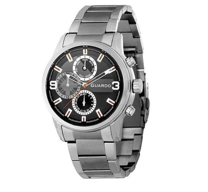 Купити Часи GUARDO PREMIUM 11410-1 ⌚ Наручні годинники на fabrikachasov.com ⭐ Безкоштовна доставка по Україні від 3000 грн ✈ Гарантія ✔ 10.000 моделей годинників кращих брендів!