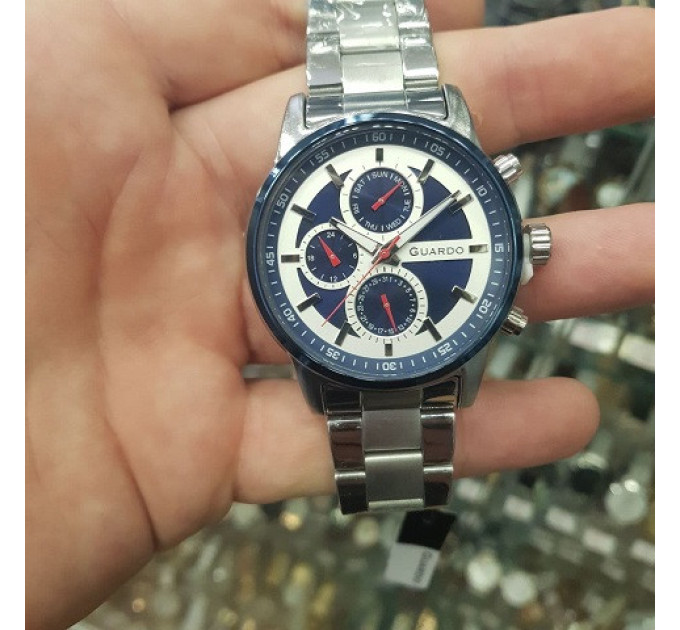 Купити ГОДИННИК GUARDO PREMIUM 11633-2 ⌚ Наручні годинники на fabrikachasov.com ⭐ Безкоштовна доставка по Україні від 3000 грн ✈ Гарантія ✔ 10.000 моделей годинників кращих брендів!