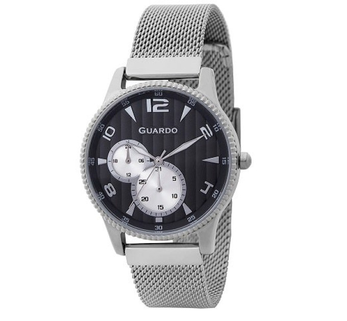 Купити Часи GUARDO PREMIUM 11718-1 ⌚ Наручні годинники на fabrikachasov.com ⭐ Безкоштовна доставка по Україні від 3000 грн ✈ Гарантія ✔ 10.000 моделей. Знижки!