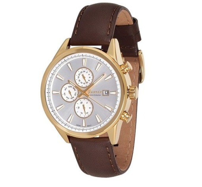 Купити ГОДИННИК GUARDO PREMIUM S01391-3 ⌚ Наручні годинники на fabrikachasov.com ⭐ Безкоштовна доставка по Україні від 3000 грн ✈ Гарантія ✔ 10.000 моделей. Знижки!